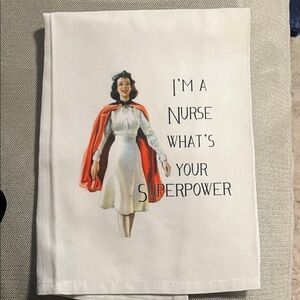Nurse hand towel